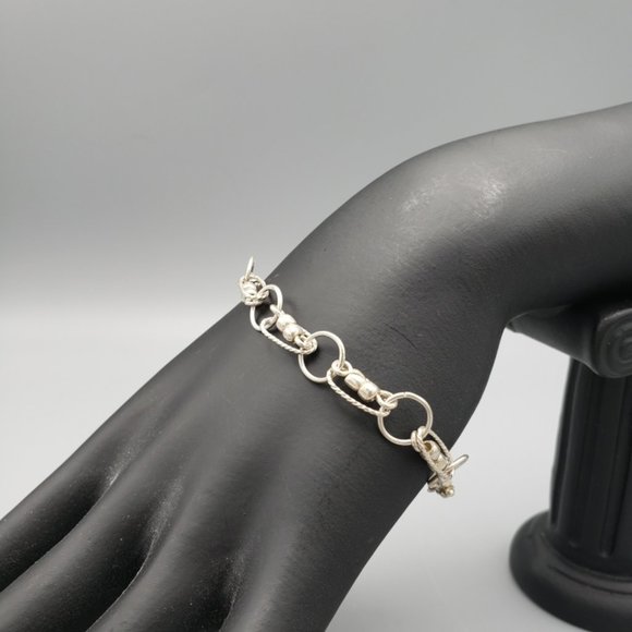 Unbranded Jewelry - Sterling Silver 950 Link Bracelet 7.25 Inch